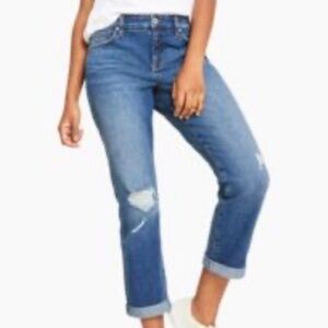 NWT Style & Co Women's Curvy Girlfriend Jeans Size 2